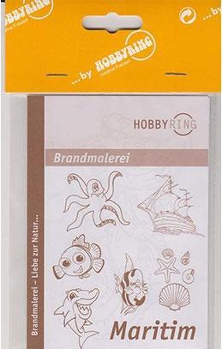 Hobbyring | A3-vel met sjablonen | Zeeleven